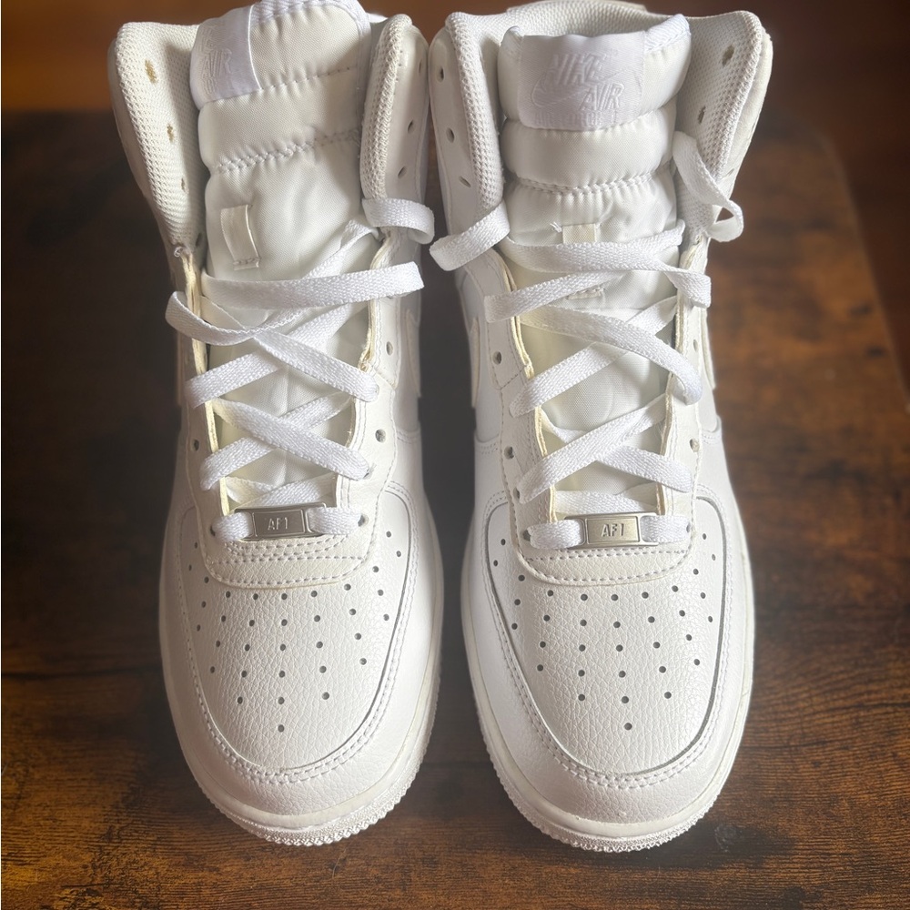 Nike White Knit Sneakers